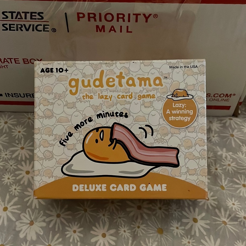 Gudetama lazy card game